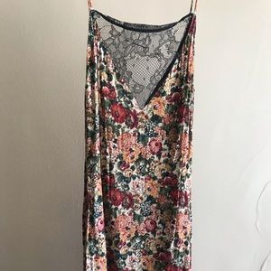 Zara Lace and Floral Dress